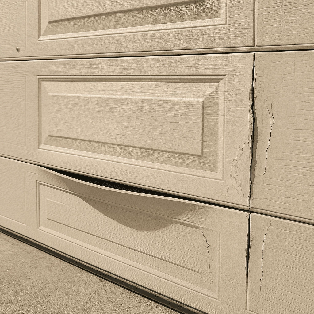 Spot Garage Door Panel Damage Before It Gets Worse in Florida
