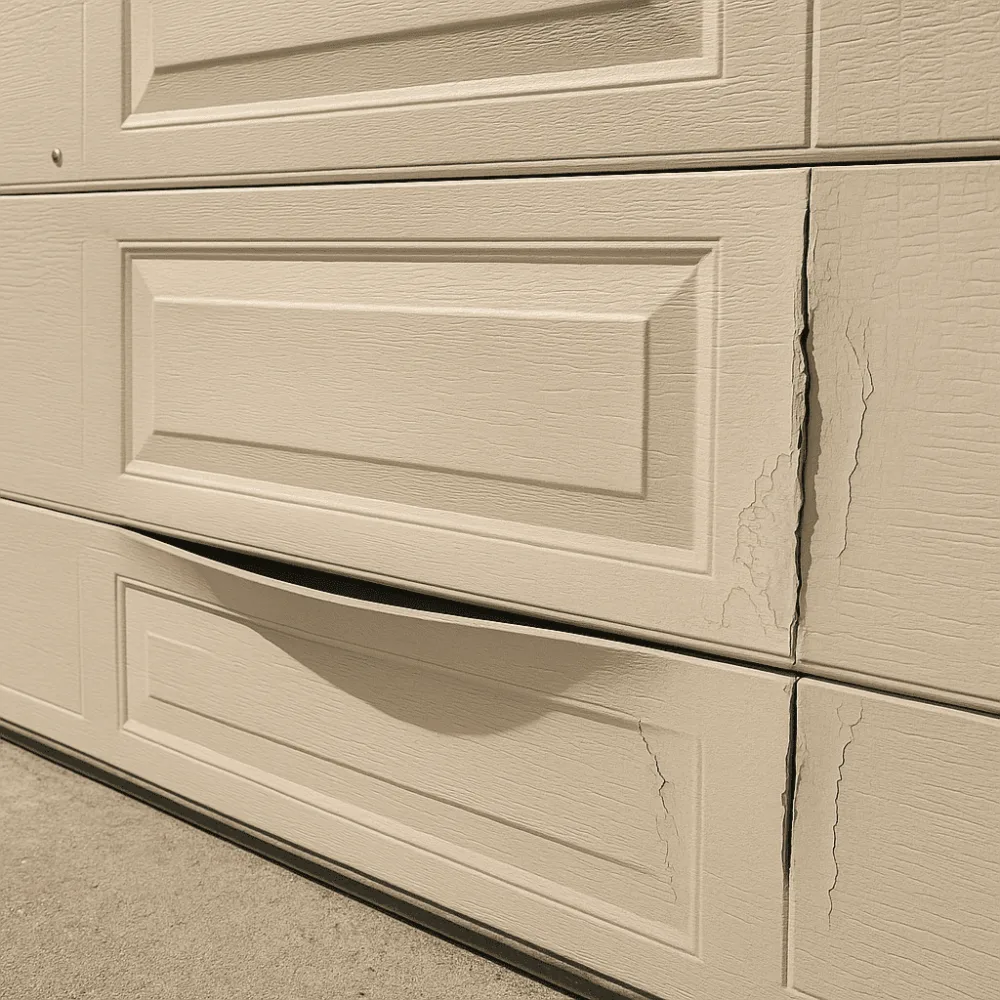 Spot Garage Door Panel Damage Before It Gets Worse in Florida