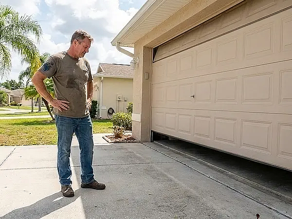 What to Do When Your Garage Door in Deltona Won't Close All the Way