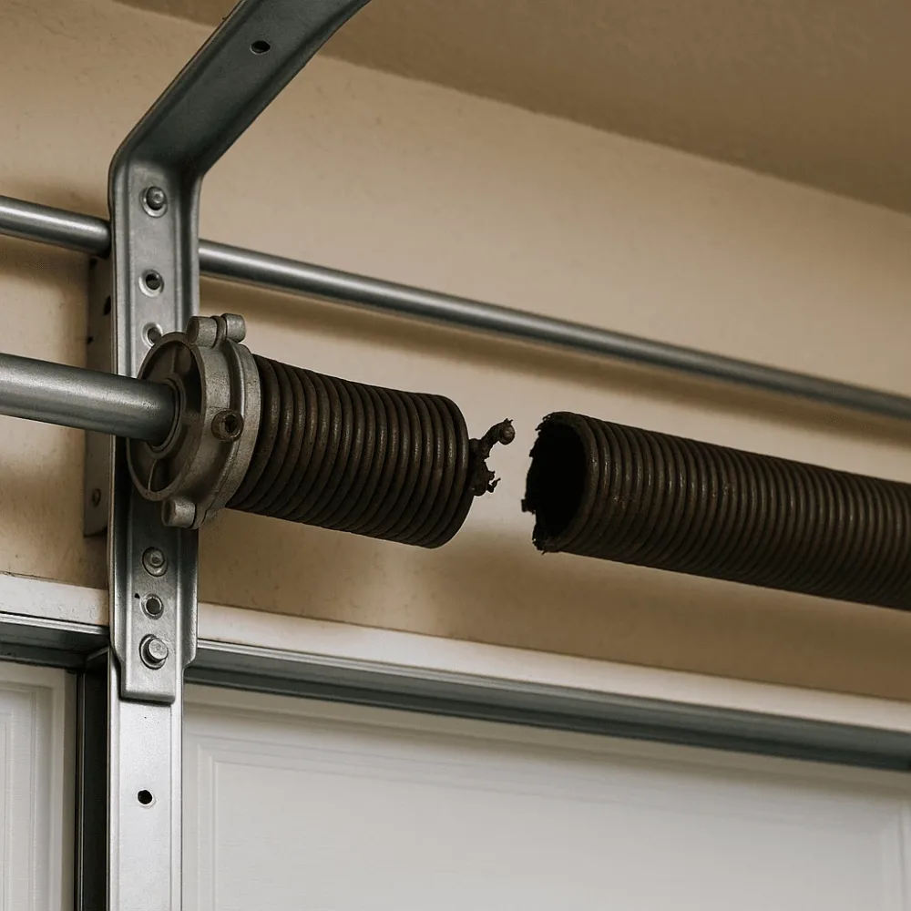 Why Garage Door Springs Break and What Deltona Homeowners Should Know